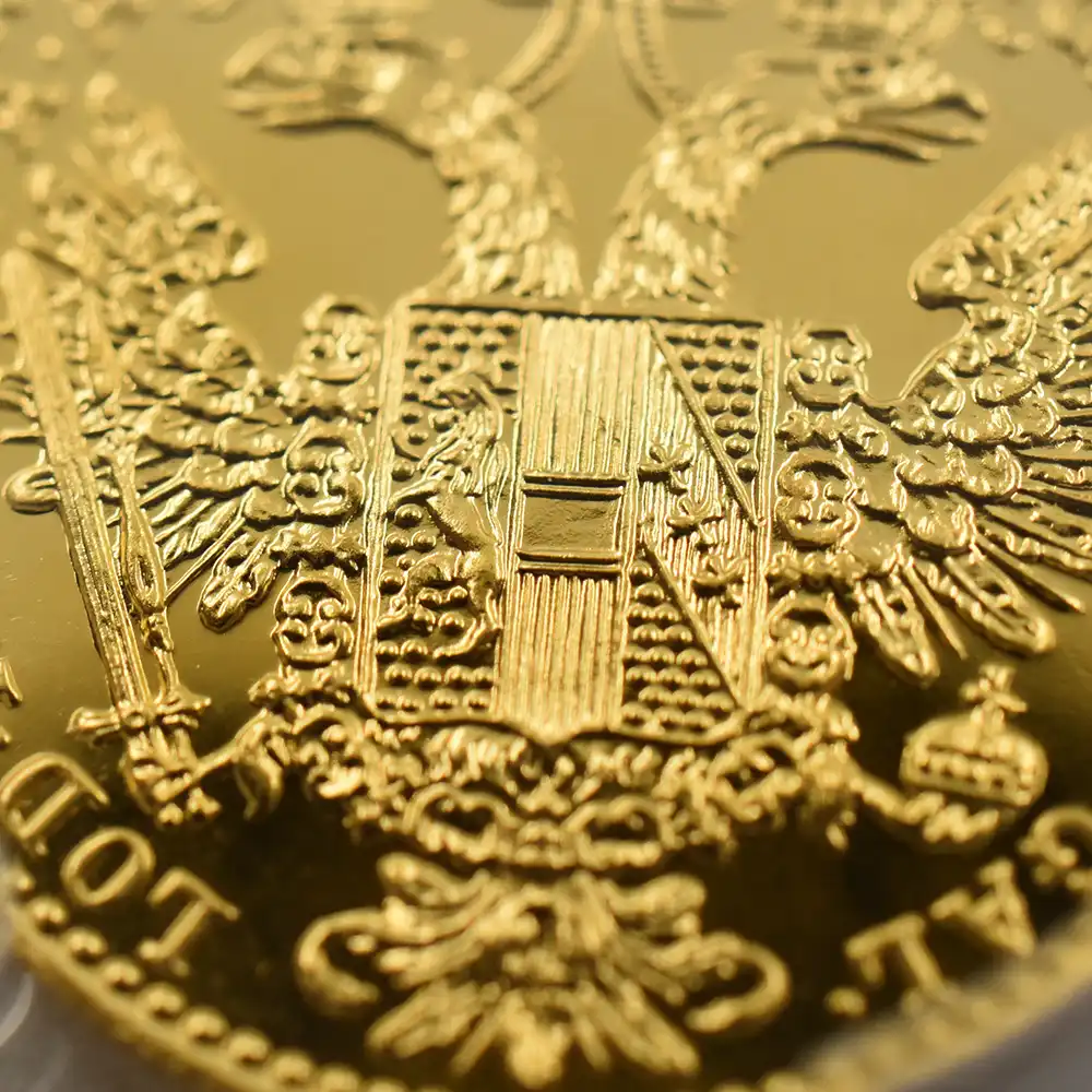 アンティークコイン11：5995 オーストリア 1915 フランツ・ヨーゼフ1世 ダカット 金貨 リストライク PCGS MS68PL
