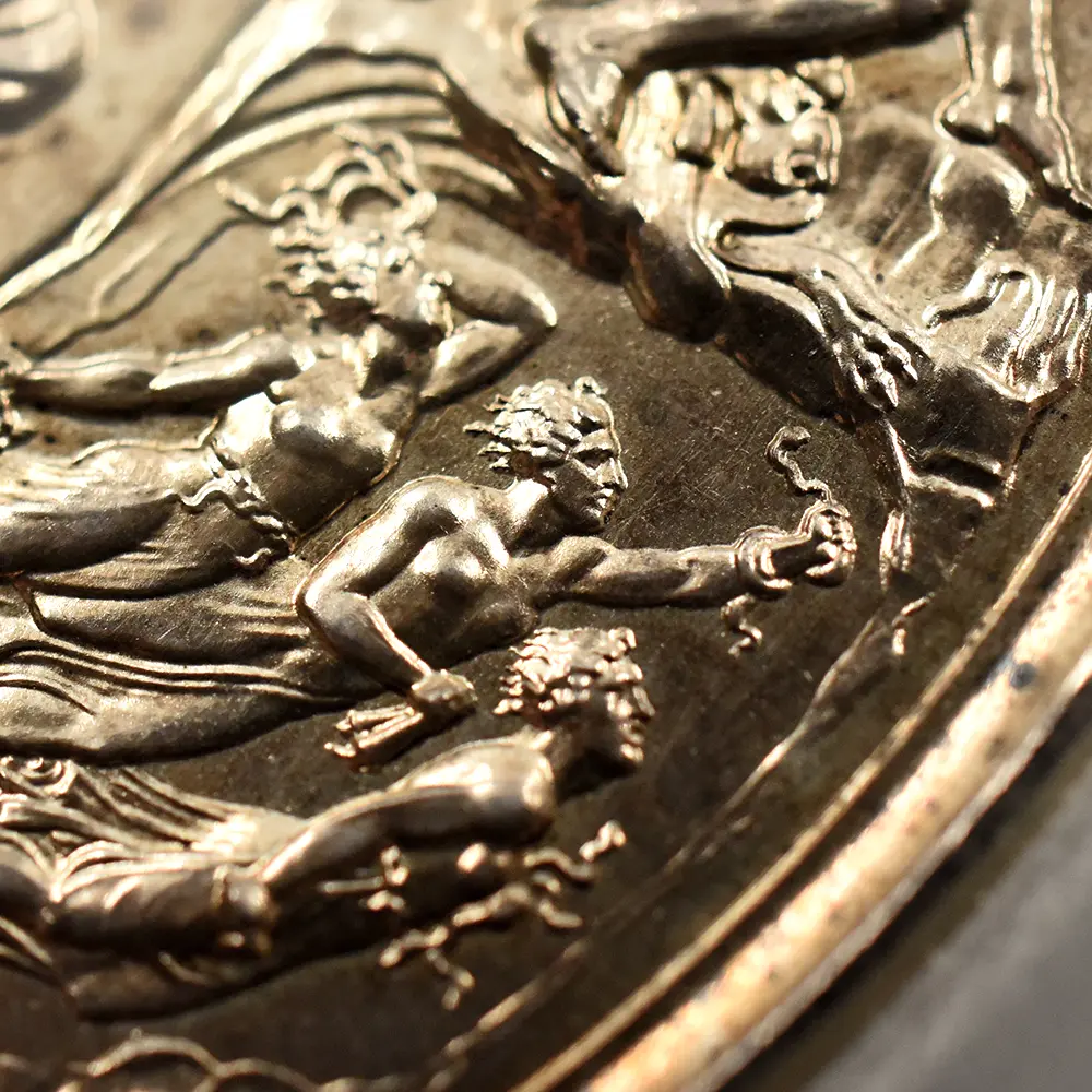 メダル11：6014 1990 ワーテルローの戦い 175周年記念 銀メダル PCGS SP64 Eimer-2166 箱付き