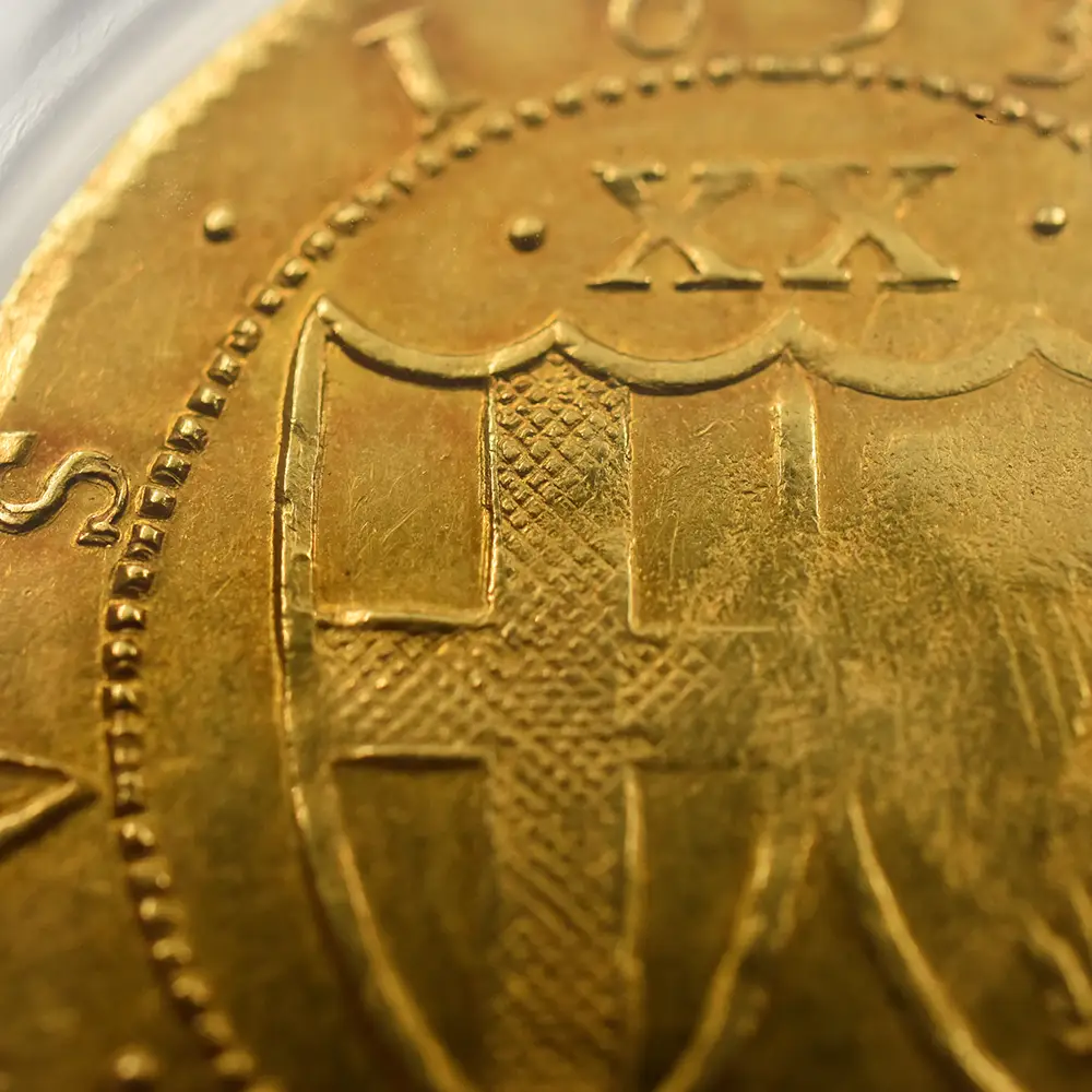 アンティークコイン8：6033 1653 コモンウェルス ユナイト金貨 PCGS MS62 S-3208