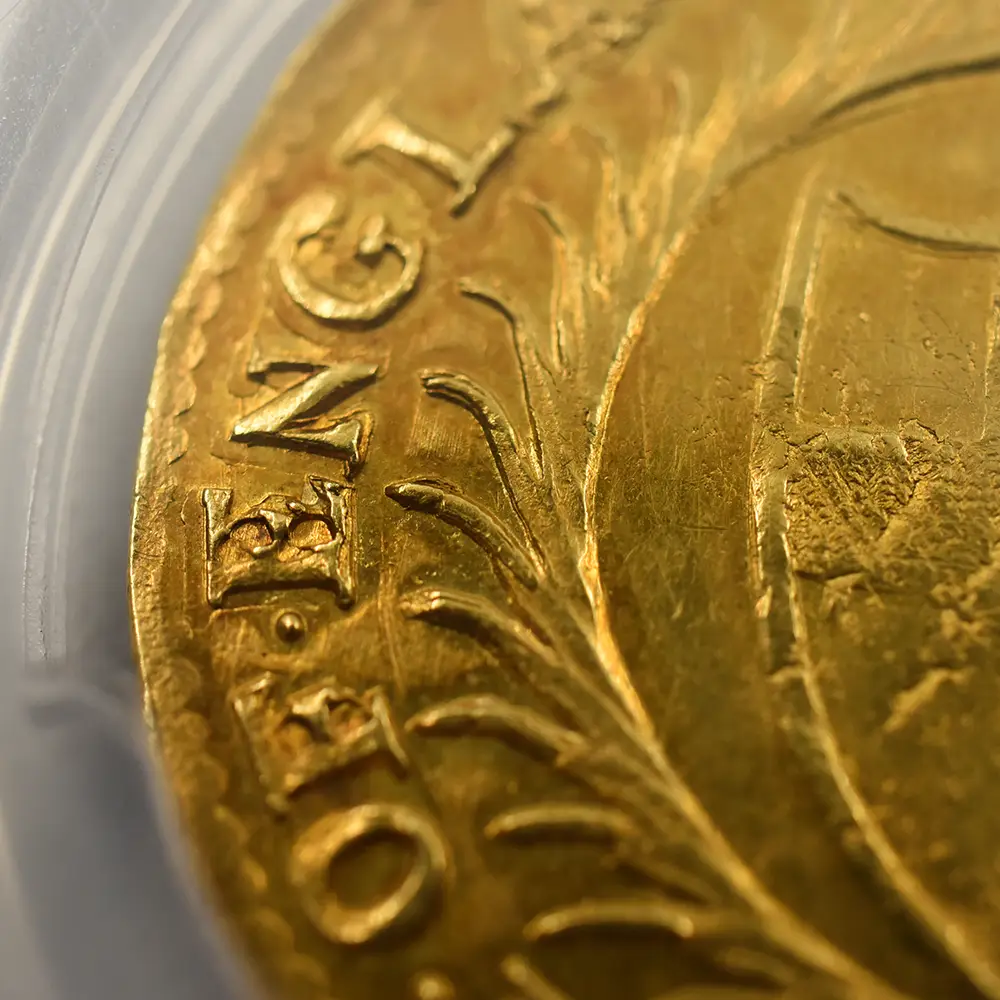 アンティークコイン11：6033 1653 コモンウェルス ユナイト金貨 PCGS MS62 S-3208