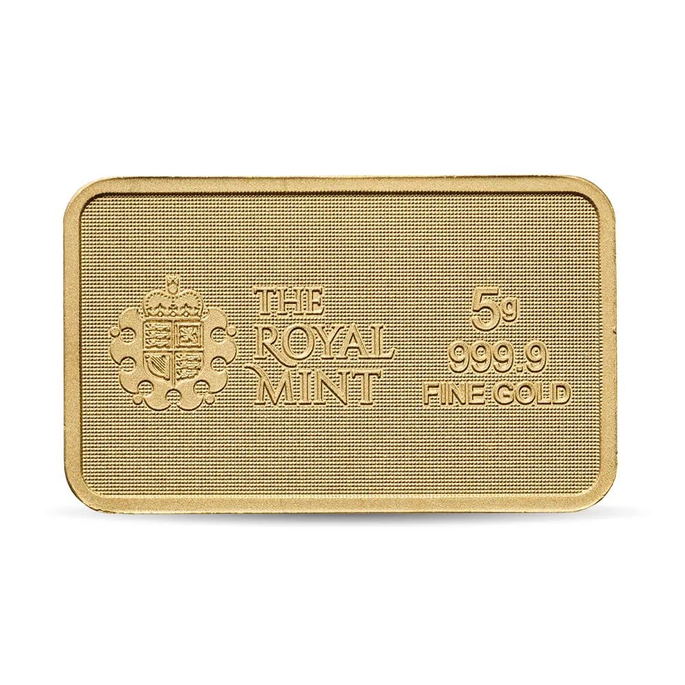モダンコイン3：6024 2024 Trial of the Pyx 5グラム ゴールドバー 未鑑定 箱付き