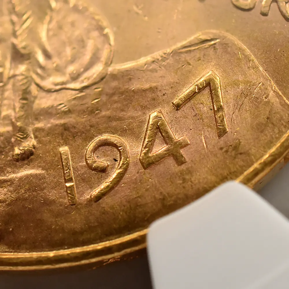 モダンコイン10：6067 メキシコ 1947 リベルタ―ド 50ペソ金貨 リストライク NGC MS64