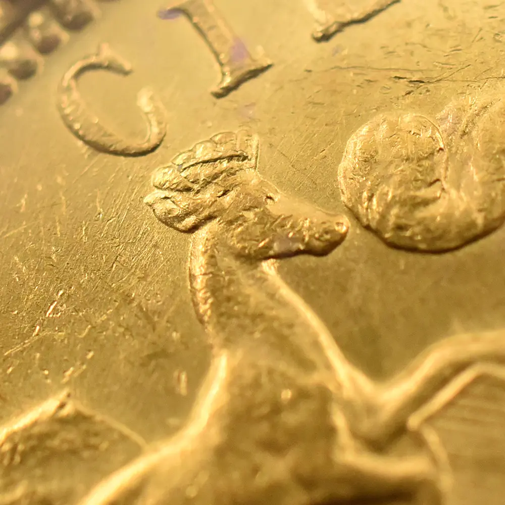 アンティークコイン10：6069 チリ 1926SO 女神 100ペソ金貨 NGC MS62