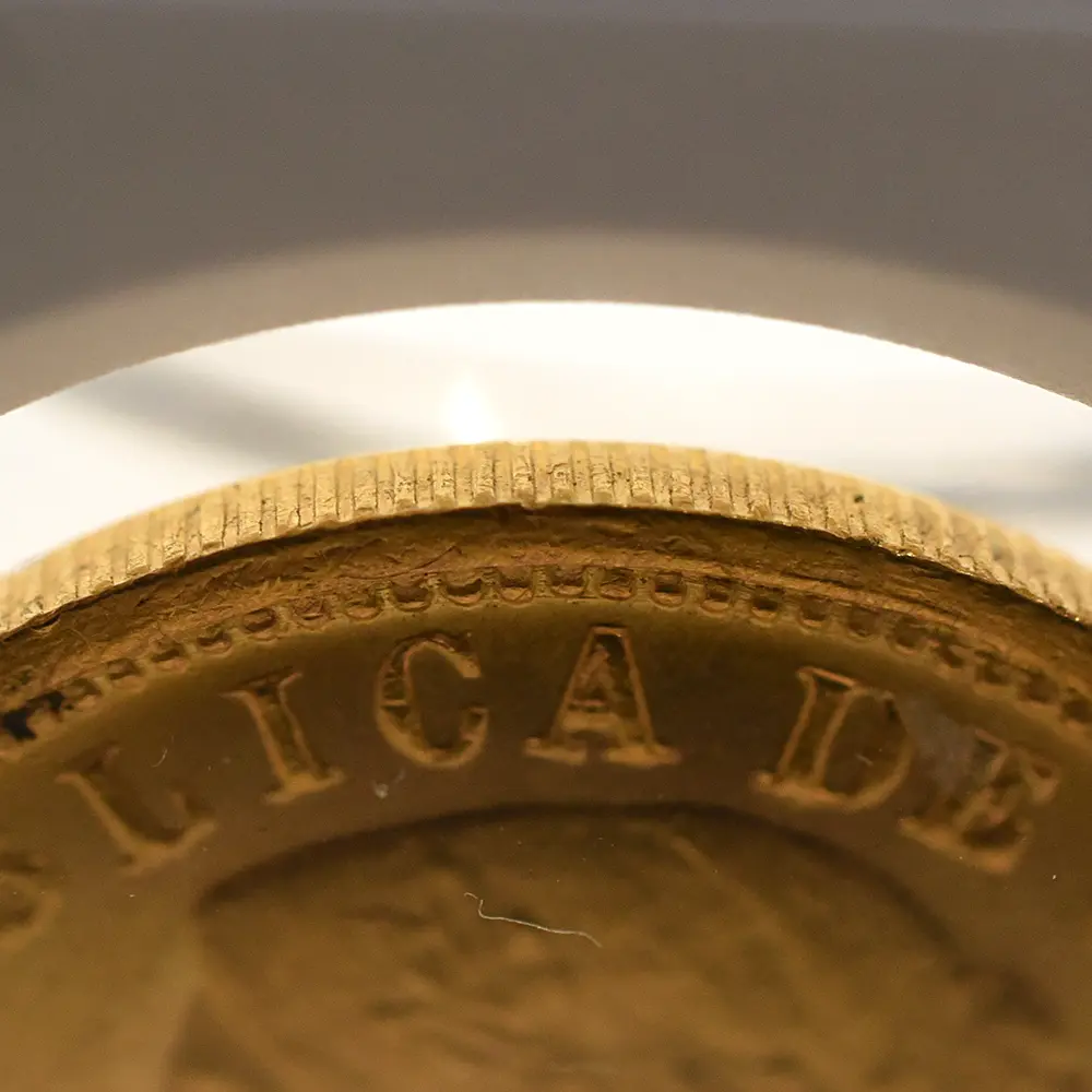 アンティークコイン14：6069 チリ 1926SO 女神 100ペソ金貨 NGC MS62