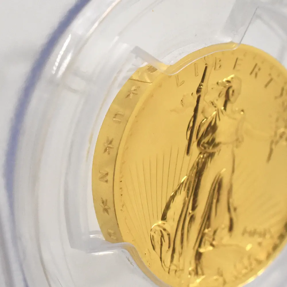 モダンコイン13：6057 アメリカ 2009 ウルトラ ハイレリーフ ダブルイーグル 20ドル 金貨 PCGS MS70