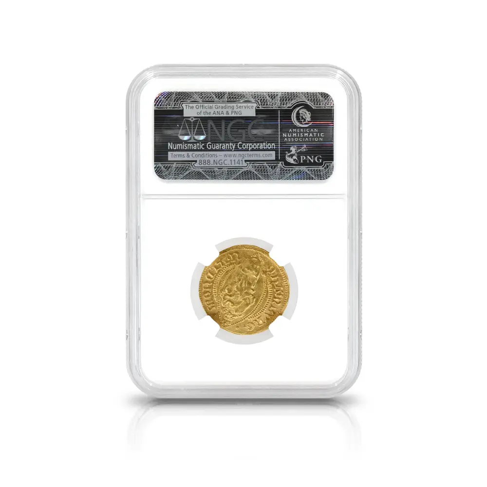 アンティークコイン5：6060 ドイツ 1642 ハンブルク ダカット金貨 MS62 FR-1100