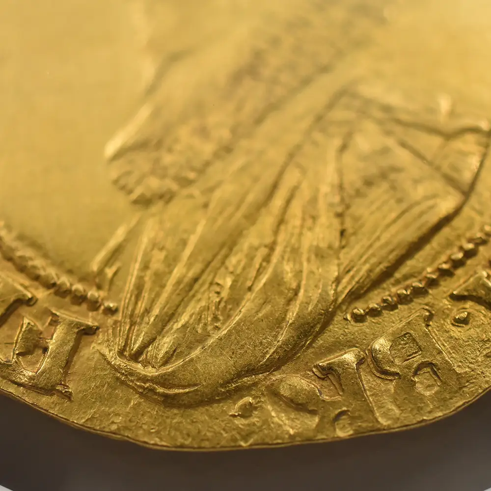 アンティークコイン9：6080 1625-1630 チャールズ1世 ユナイト金貨 NGC AU53 S-2687