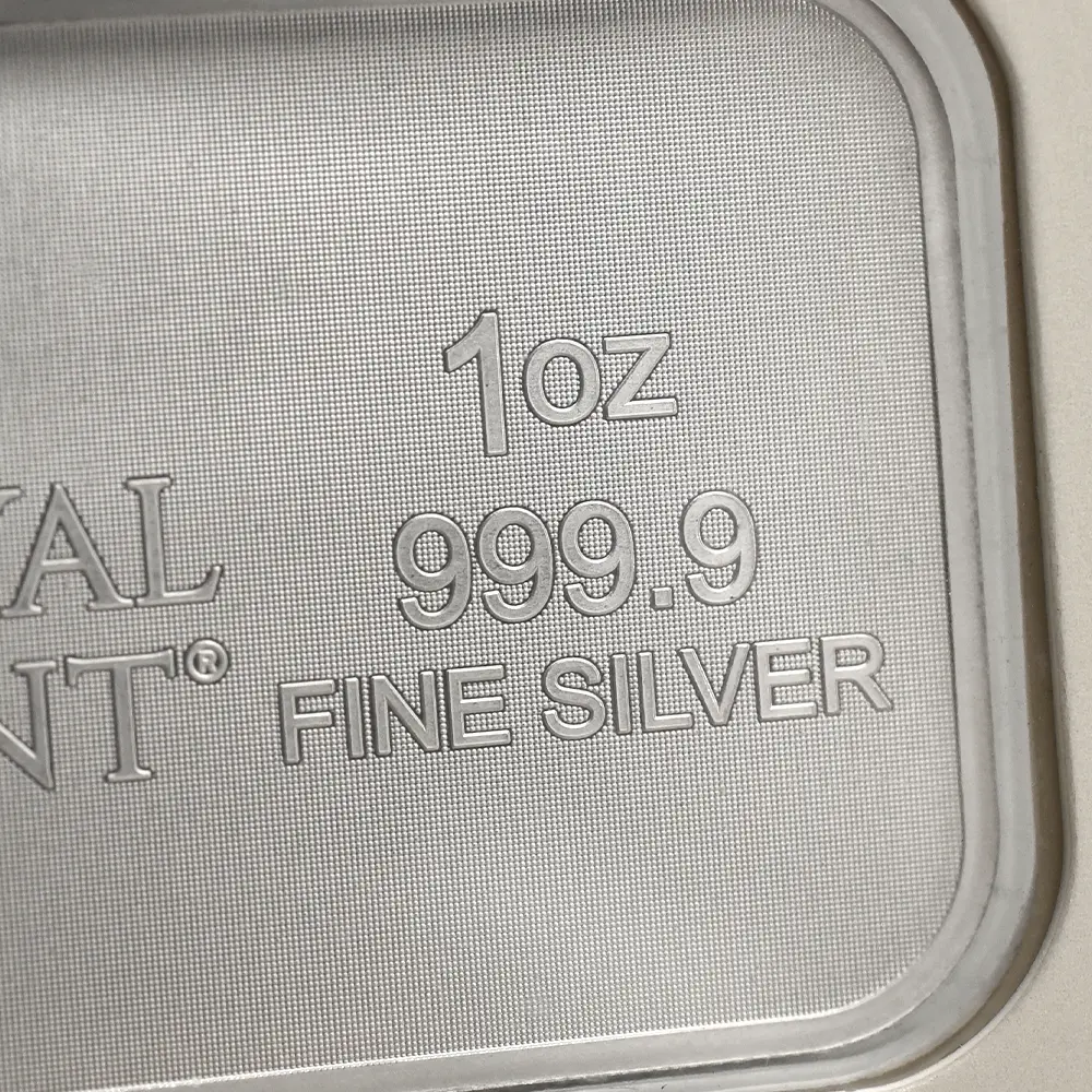モダンコイン9：6023 2024 Trial of the Pyx 1オンス シルバーバー 未鑑定 パッケージ付き