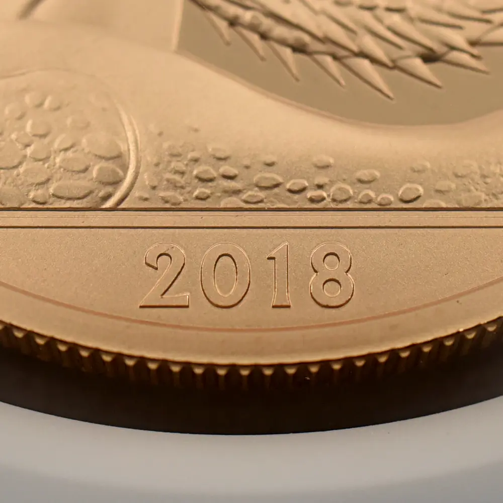 モダンコイン9：4778 2018 エリザベス2世 ジョージ王子誕生5週年記念 5ポンド金貨 NGC PF70UC