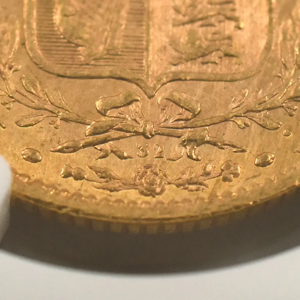 アンティークコイン10：6137 1871 ヴィクトリア女王 ヤングヘッド ソブリン金貨 NGC MS65