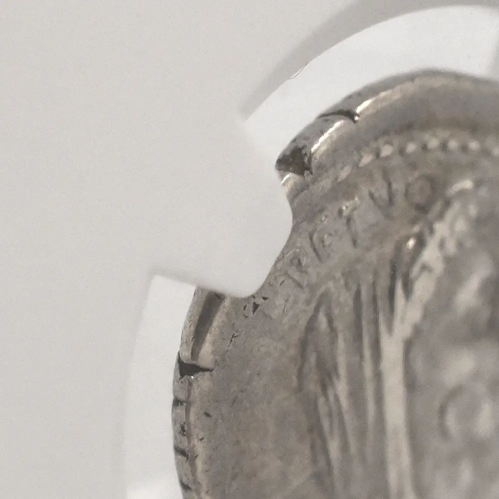 古代コイン13：6138 古代ローマ帝国 紀元前44年 カエサル デナリウス銀貨 NGC Ch VF Strike: 4/5 Surface: 2/5
