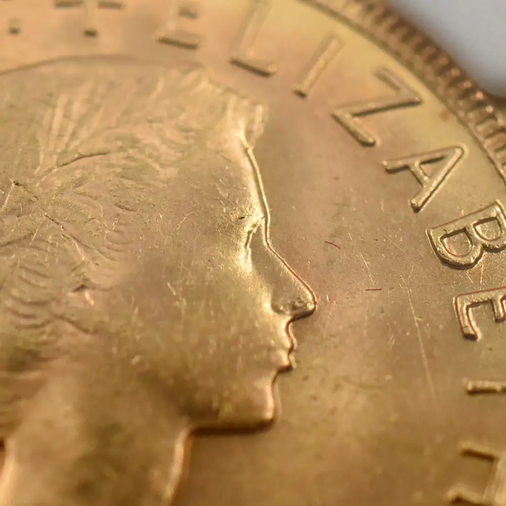 モダンコイン7：4831 1968 エリザベス2世 ヤングヤング 聖ジョージ竜退治 ソブリン金貨 NGC MS65