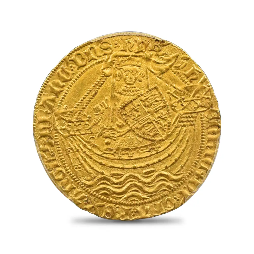 アンティークコイン2：3589 1422-1430 ヘンリー6世 ノーブル金貨 PCGS MS64 S-1799