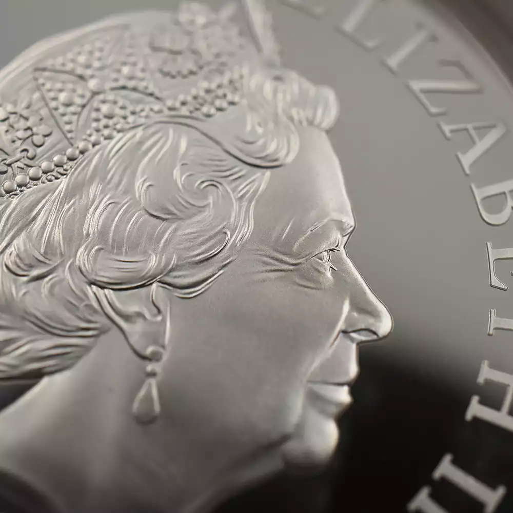 モダンコイン14：3176 2022 エリザベス2世 都市景観シリーズ第2弾 ローマ 5ポンド2オンス銀貨 発行即日鑑定品 NGC PF70UC 箱付き