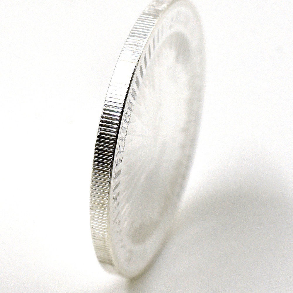 地金型12：2024 オーストラリア 2022 カンガルー 1ドル 1オンス 銀貨 【25枚】 (コインチューブ付き)