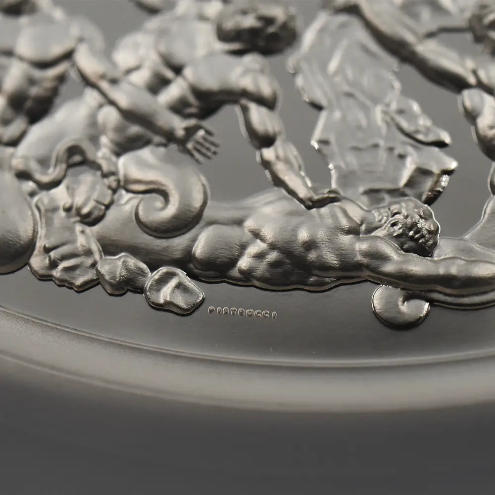 モダンコイン11:6191 2025 チャールズ3世 ワーテルロー・メダル - 勝利 10ポンド5オンス銀貨 NGC PF70UC