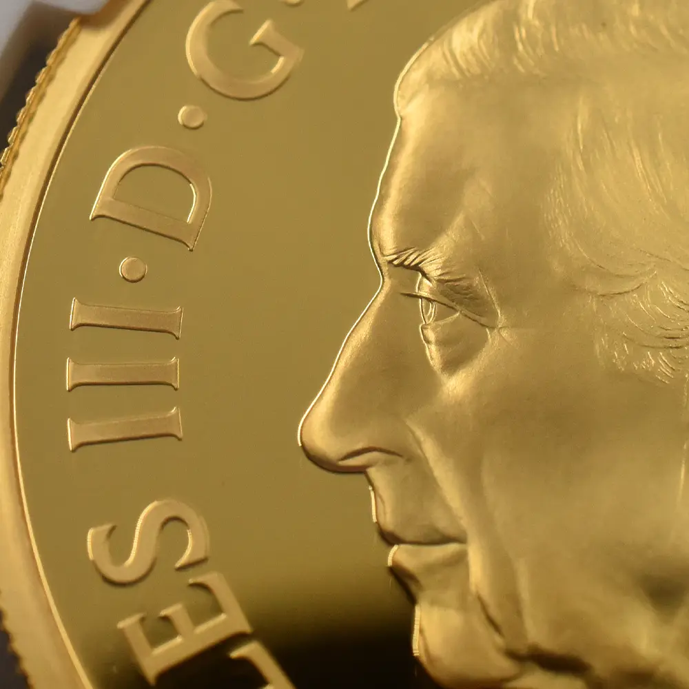 モダンコイン12:6193 2025 チャールズ3世 ワーテルロー・メダル - 勝利 200ポンド2オンス金貨 ファーストリリース NGC PF69UC