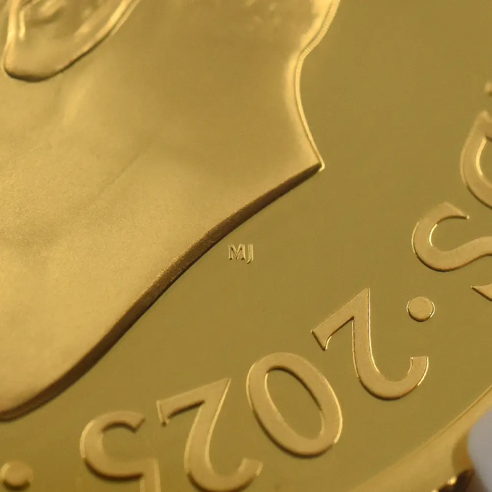 モダンコイン13:6193 2025 チャールズ3世 ワーテルロー・メダル - 勝利 200ポンド2オンス金貨 ファーストリリース NGC PF69UC