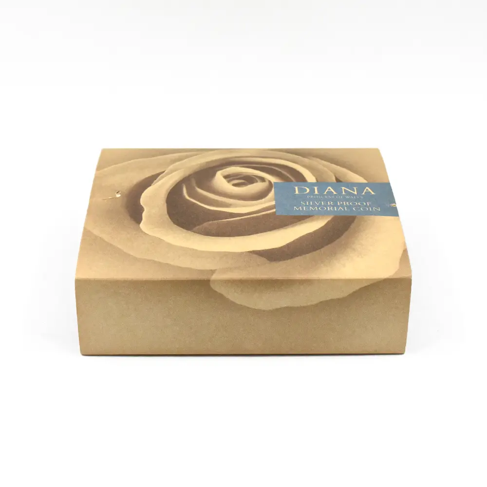 モダンコイン7：6198 1999 エリザベス2世 ダイアナ妃追悼記念 5ポンド銀貨 NGC PF69UC 箱付き