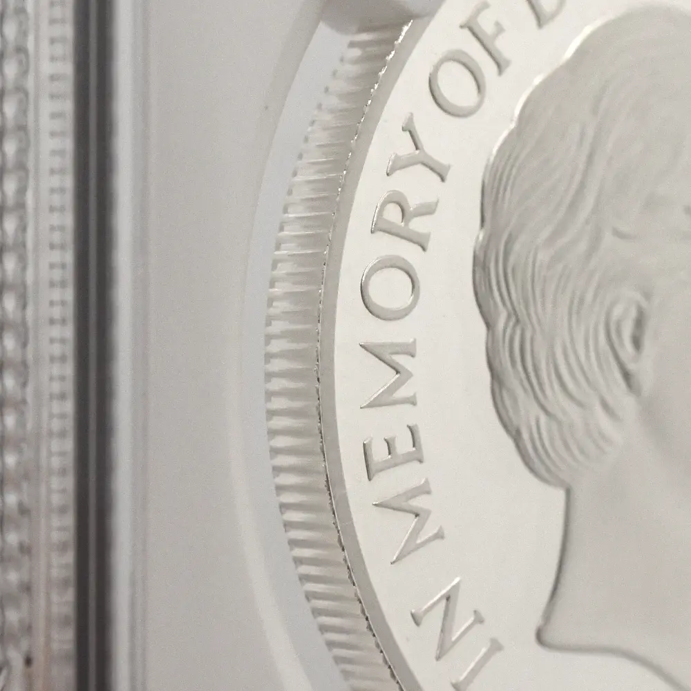 モダンコイン16：6198 1999 エリザベス2世 ダイアナ妃追悼記念 5ポンド銀貨 NGC PF69UC 箱付き