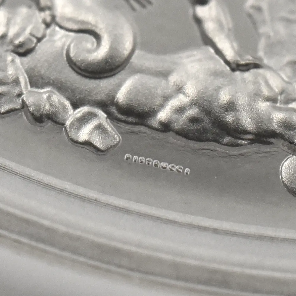 モダンコイン10:6209 2025 チャールズ3世 ワーテルロー・メダル - 勝利 5ポンド2オンス銀貨 発行即日鑑定品 NGC PF70UC 箱付き