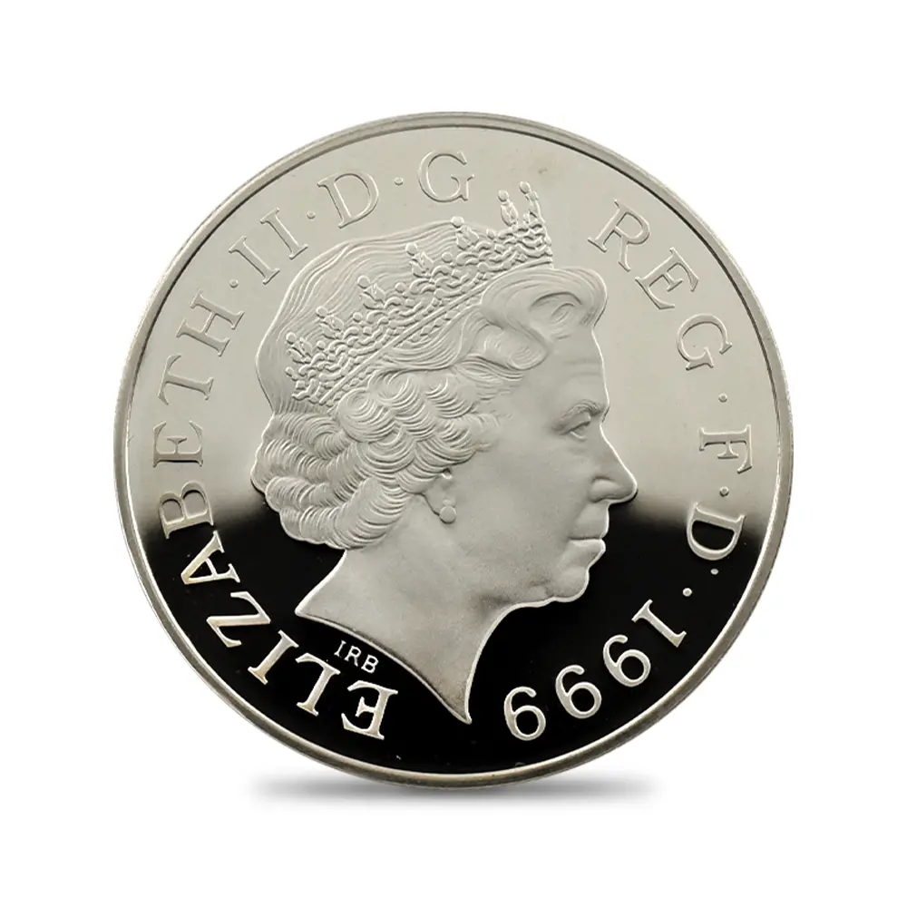 モダンコイン3：6213 1999 エリザベス2世 ダイアナ妃追悼記念 5ポンド銀貨 PCGS PR69DC S-L6