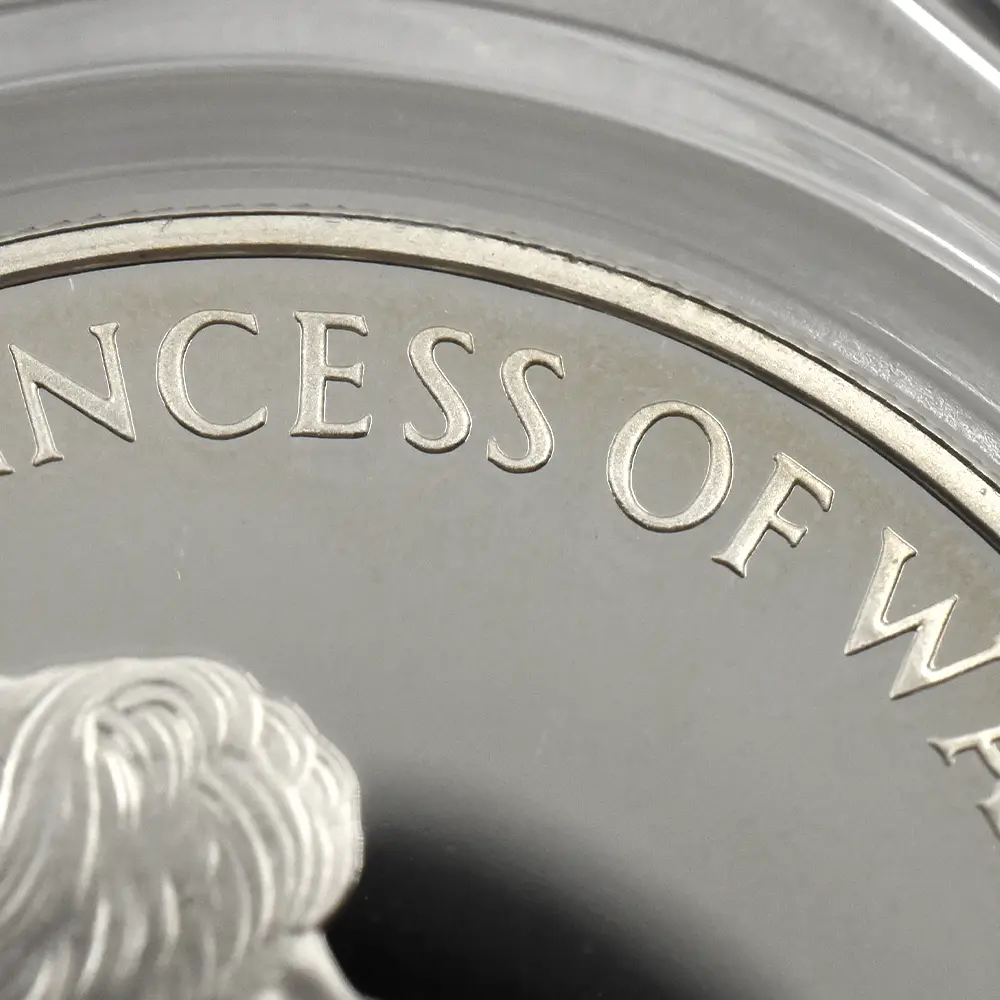 モダンコイン8：6213 1999 エリザベス2世 ダイアナ妃追悼記念 5ポンド銀貨 PCGS PR69DC S-L6