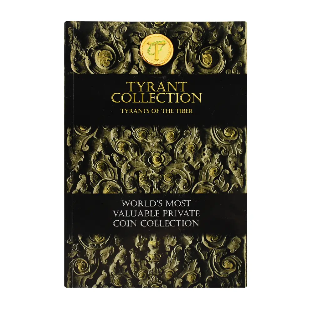 書籍1：3645 本 書籍 『Tyrant Collection – World’s Most Valuable Private Coin Collection』 ローマコイン傑作選