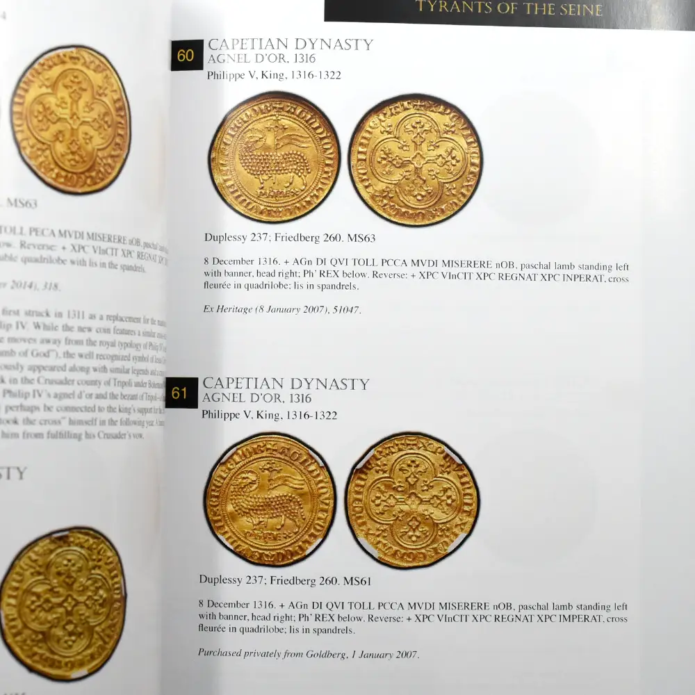 書籍4：3646 本 書籍 『Tyrant Collection – World’s Most Valuable Private Coin Collection』 フランスコイン傑作選