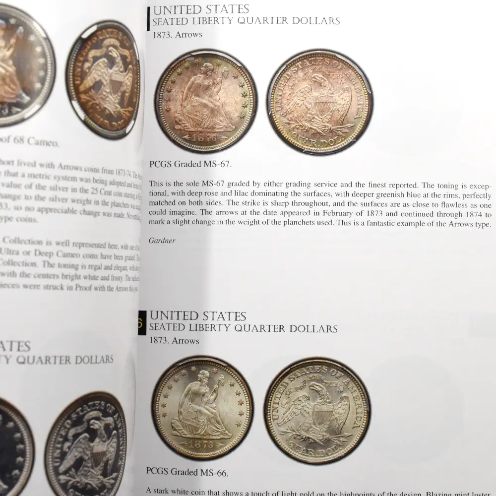 書籍5：3648 本 書籍 『Tyrant Collection – World’s Most Valuable Private Coin Collection』 アメリカコイン傑作選