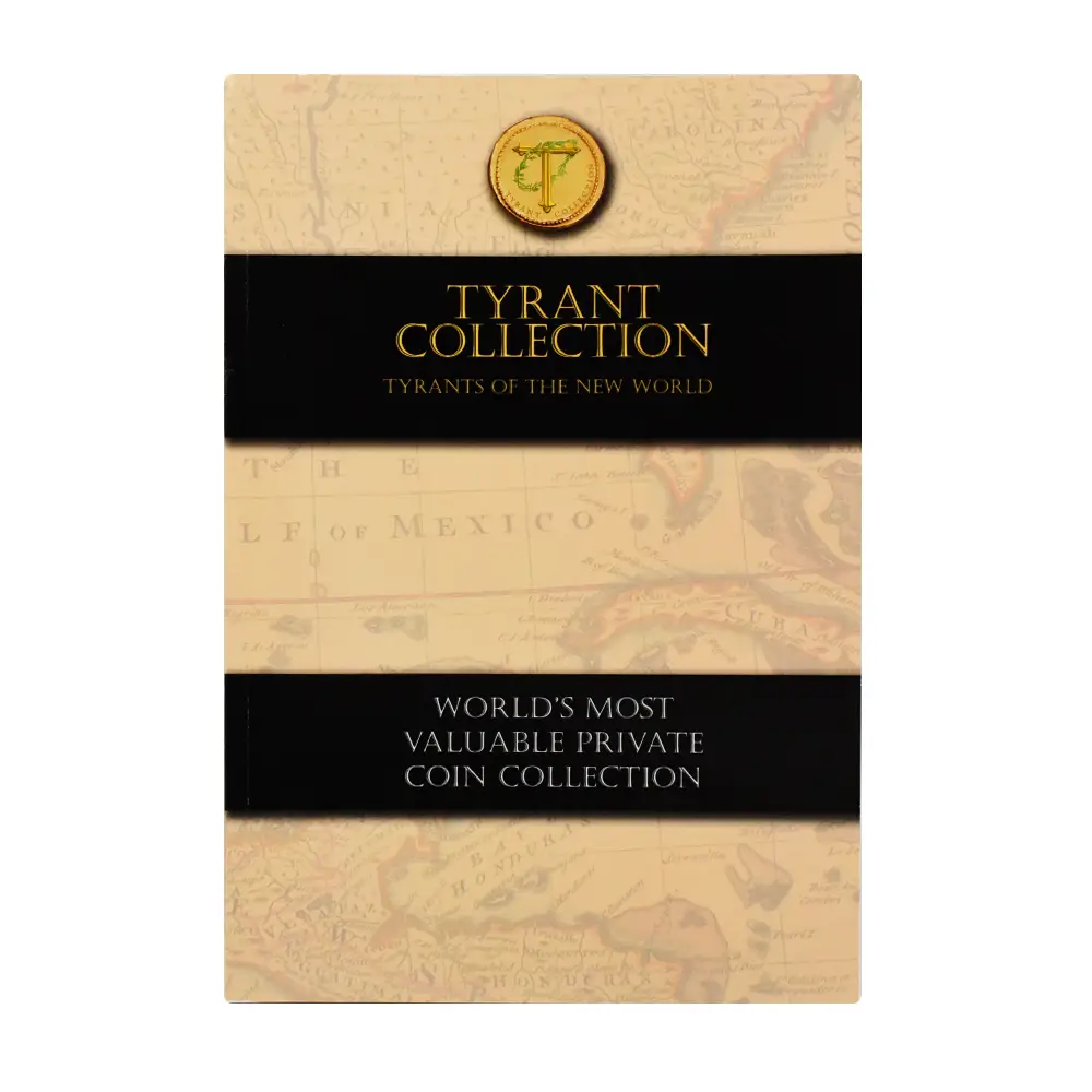 書籍1：3650 本 書籍 『Tyrant Collection – World’s Most Valuable Private Coin Collection』 ニューワールドコイン傑作選