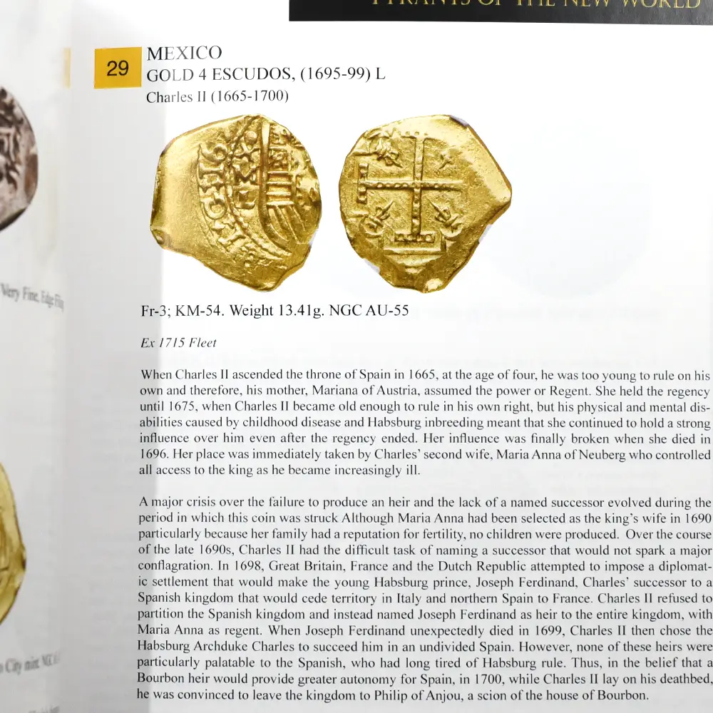 書籍4：3650 本 書籍 『Tyrant Collection – World’s Most Valuable Private Coin Collection』 ニューワールドコイン傑作選