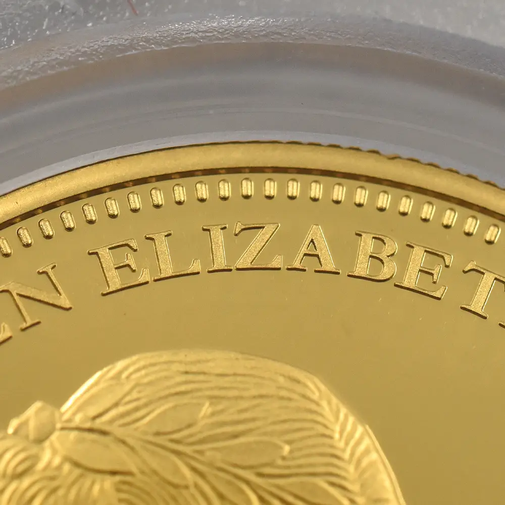 モダンコイン8：6235 トリスタンダクーニャ 2015  エリザベス2世 最長在位記念 100ポンド金貨 PCGS PR69DC