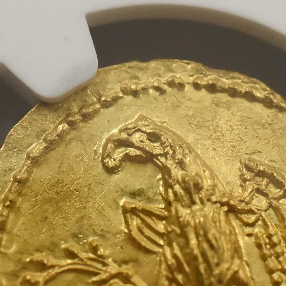 古代コイン10：6241 古代ギリシア トラキア・スキタイ コソン 紀元前54年以降 スタテル 金貨 NGC MS Strike: 4/5 Surface: 3/5