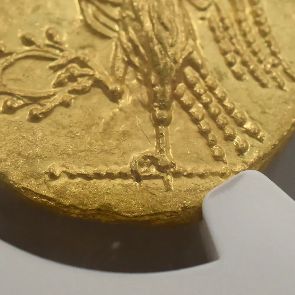 古代コイン11：6241 古代ギリシア トラキア・スキタイ コソン 紀元前54年以降 スタテル 金貨 NGC MS Strike: 4/5 Surface: 3/5