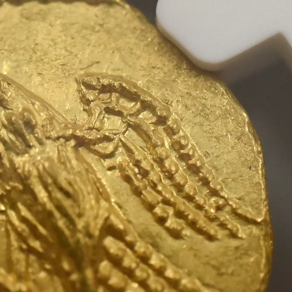 古代コイン12：6241 古代ギリシア トラキア・スキタイ コソン 紀元前54年以降 スタテル 金貨 NGC MS Strike: 4/5 Surface: 3/5