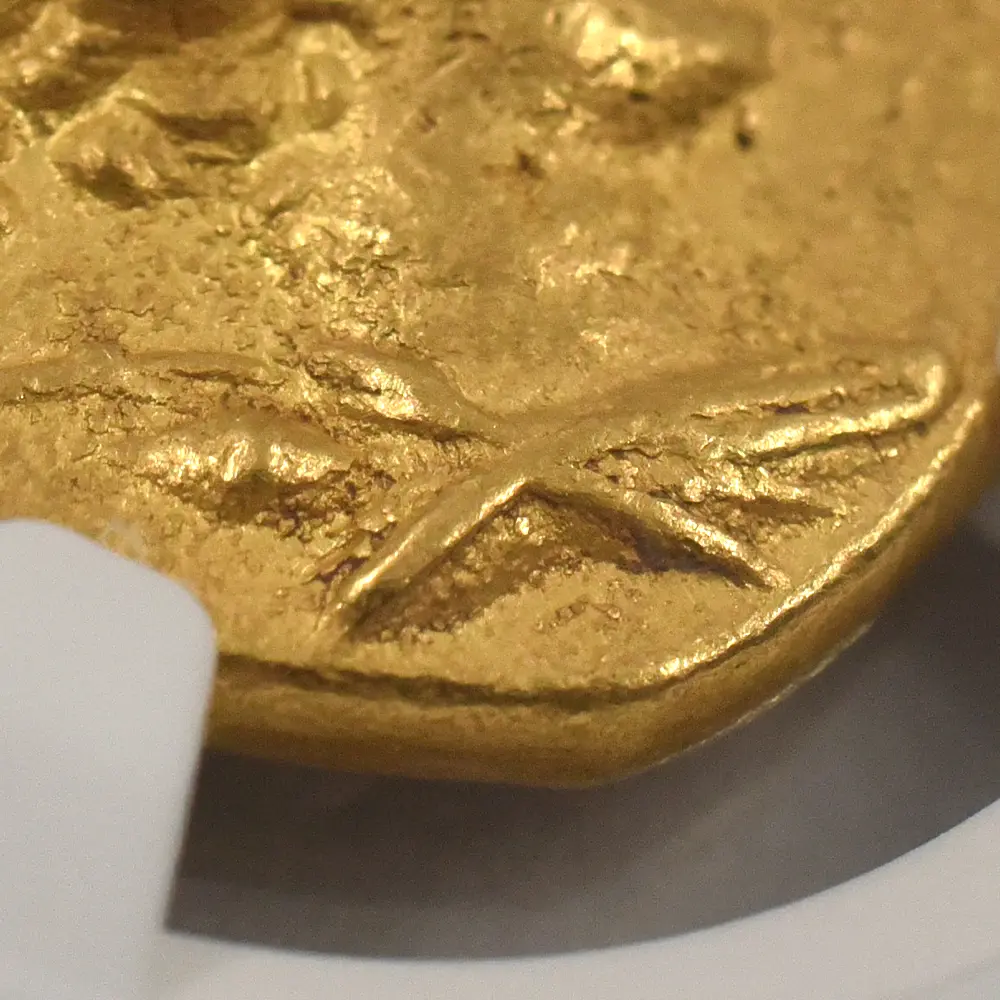 古代コイン8：6242 古代ギリシア イオニア マグネシア 紀元前2世紀中頃 アルテミス スタテル 金貨 NGC AU Strike: 5/5 Surface: 3/5