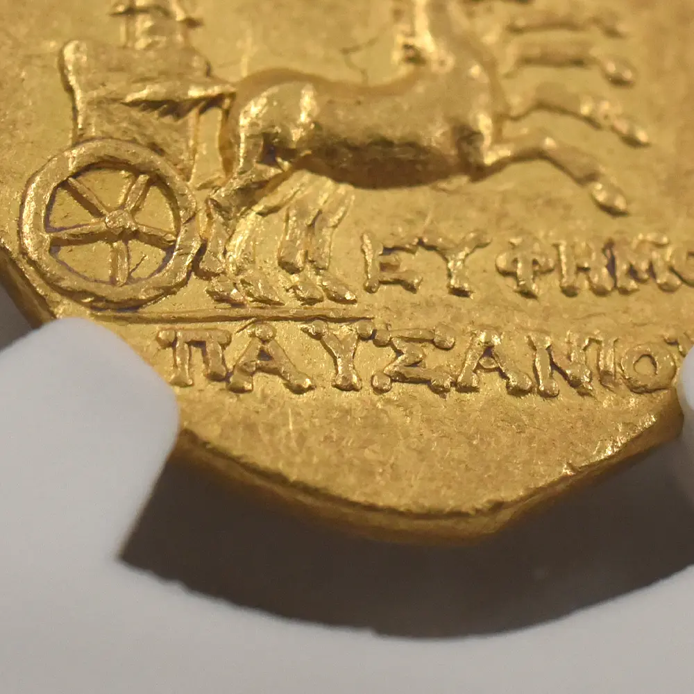 古代コイン11：6242 古代ギリシア イオニア マグネシア 紀元前2世紀中頃 アルテミス スタテル 金貨 NGC AU Strike: 5/5 Surface: 3/5