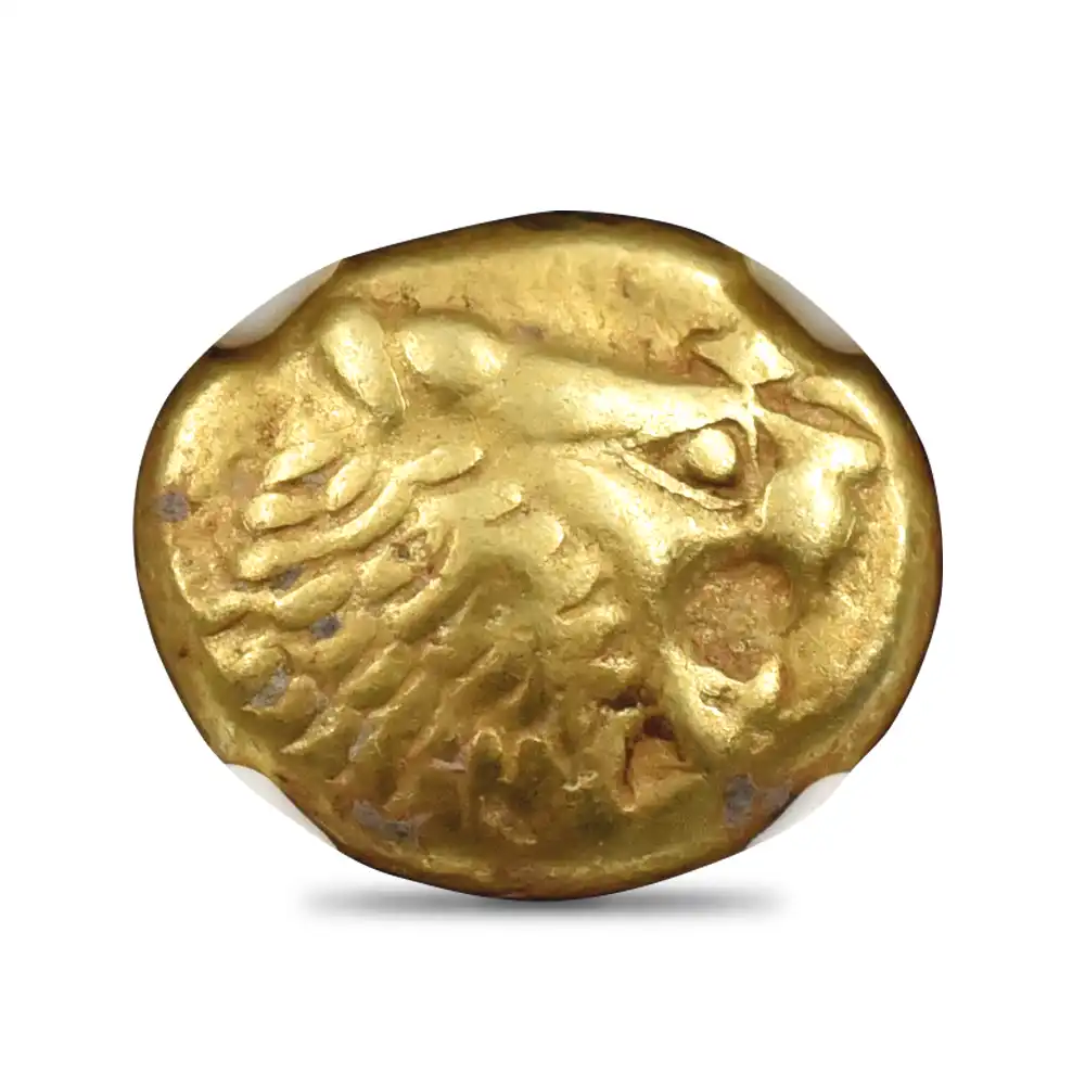 古代コイン2：3679 古代リディア王国 紀元前610-546 1/3スターテル エレクトロン金貨 NGC Ch VF Stirke: 5/5 Surface: 4/5
