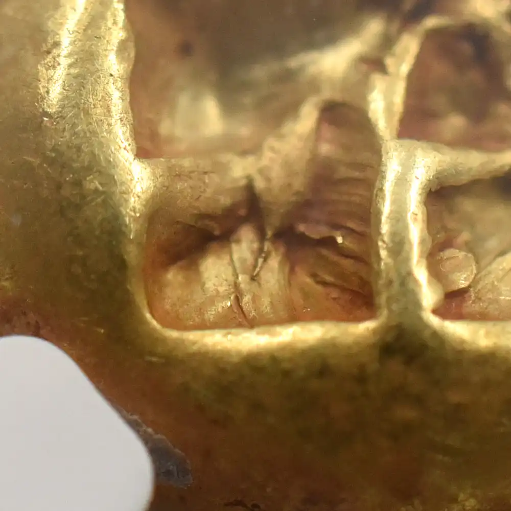 古代コイン14：3679 古代リディア王国 紀元前610-546 1/3スターテル エレクトロン金貨 NGC Ch VF Stirke: 5/5 Surface: 4/5
