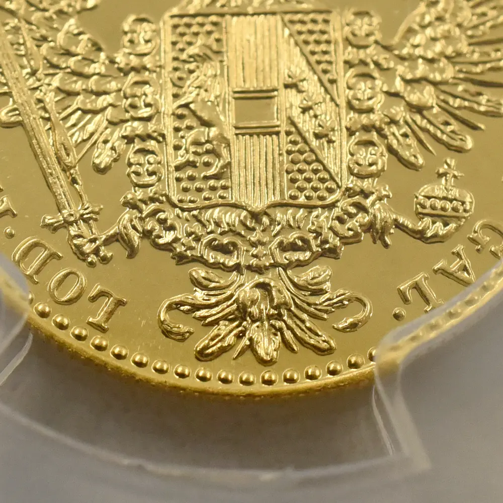 アンティークコイン11：6243 オーストリア 1915 フランツ・ヨーゼフ1世 ダカット金貨 リストライク PCGS MS68PL