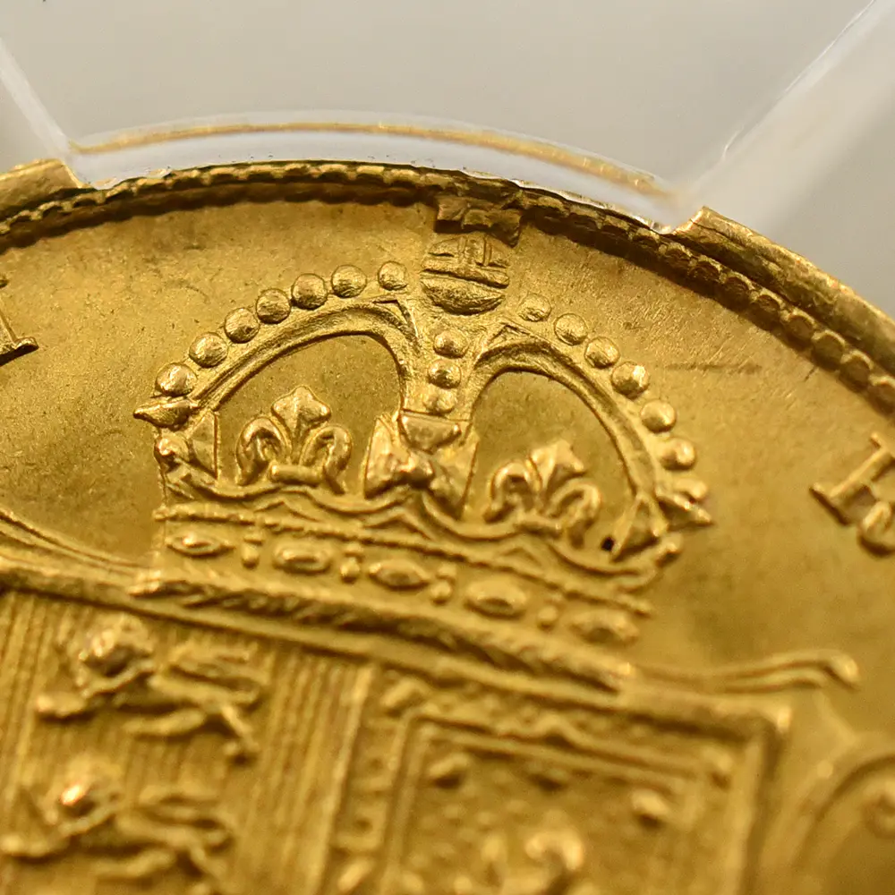 アンティークコイン11：6293 1887 ヴィクトリア女王 ジュビリーヘッド 1/2ソブリン金貨 PCGS MS63 S-3869A Small Close JEB