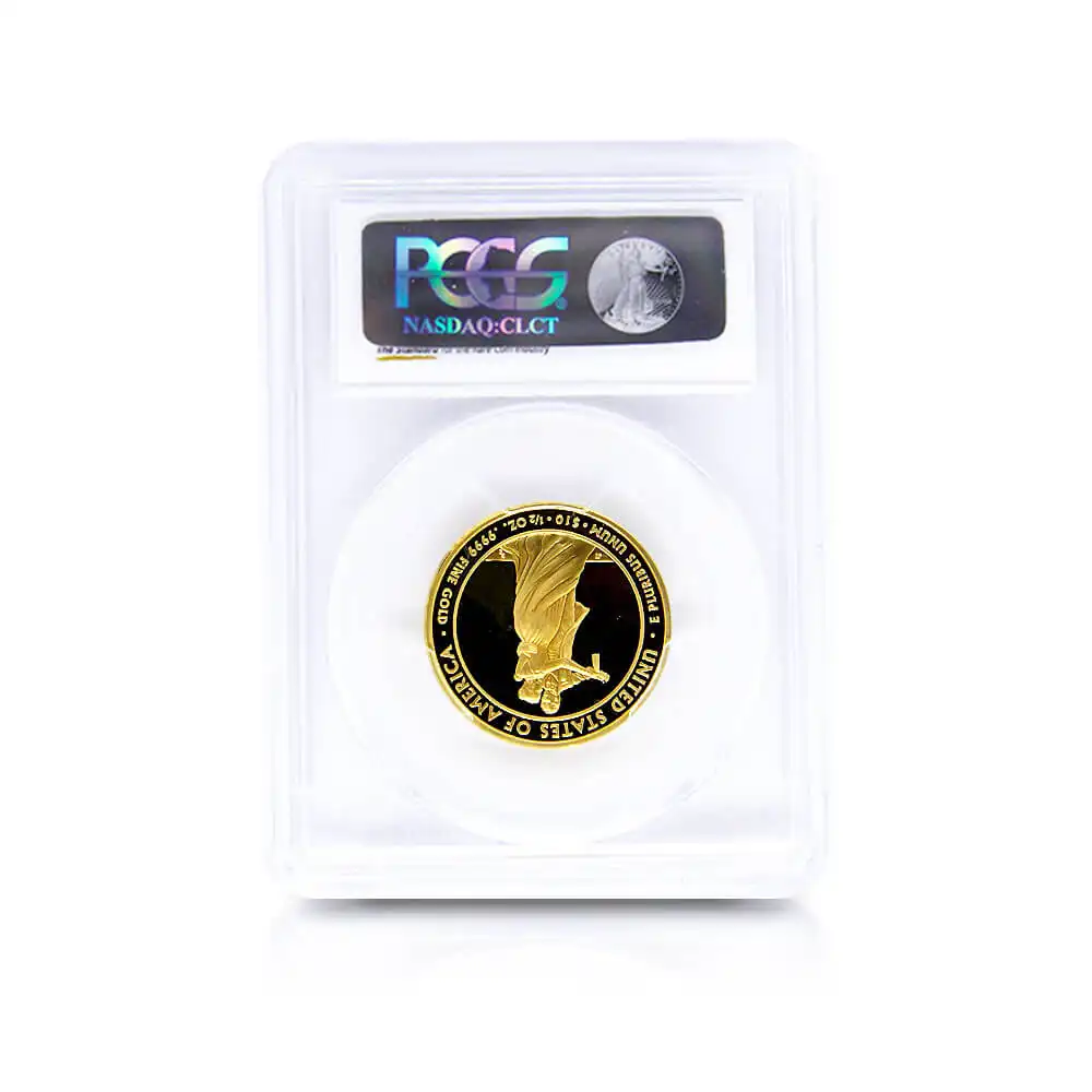 モダンコイン5：83 アメリカ 2009W ジュリア・タイラー 10ドル1/2オンス金貨 PCGS PR70DC