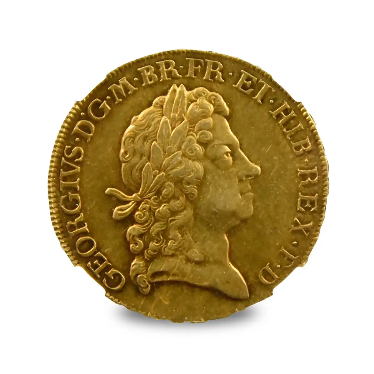アンティークコイン2：88 1720 ジョージ1世 5ギニー金貨 AU58