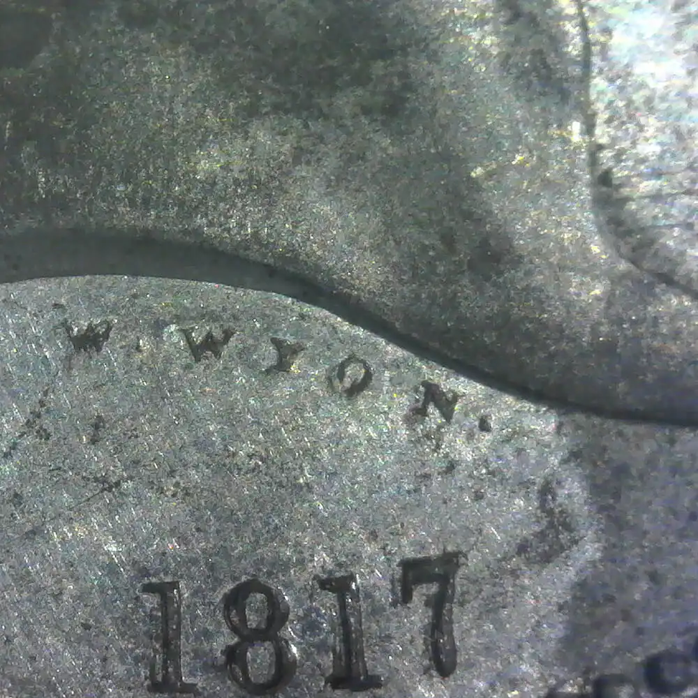 アンティークコイン16：92 1817年 ジョージ3世 クラウン試作貨 スリーグレーセス ホワイトメタル NGC PF63 ワイオン コレクション 【R5】