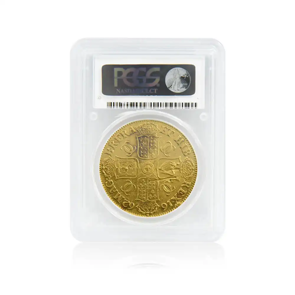 試作貨5：154 1662 チャールズ2世 世界初のクラウン試作金貨 PCGS PR50