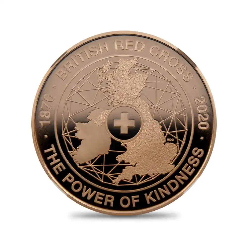モダンコイン2：232 2020 エリザベス2世 英国赤十字社創立150周年記念 5ポンド金貨 ファーストリリース NGC PF69UC