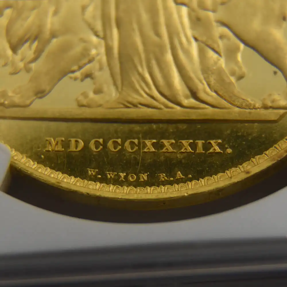 アンティークコインs11：260 1839 ヴィクトリア女王 ウナ＆ライオン 5ポンド金貨 NGC PF66UC WR-278 【R4】世界で1枚の最高鑑定