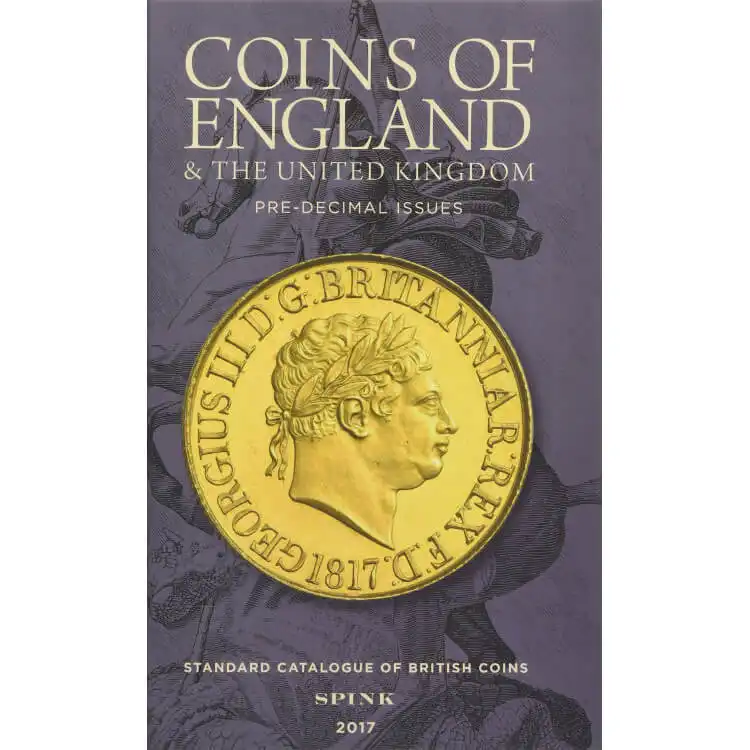 書籍1：409 本 書籍 『Coins of England 2017』  イギリスコインを完全網羅！