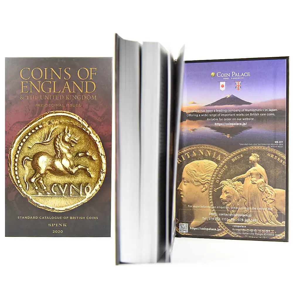 書籍7：414 本 書籍 『Coins of England 2020 SPINK』 イギリスコインを完全網羅！【送料無料】